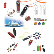USB-накопитель с фальшивой кожаной крышкой (12D02001)